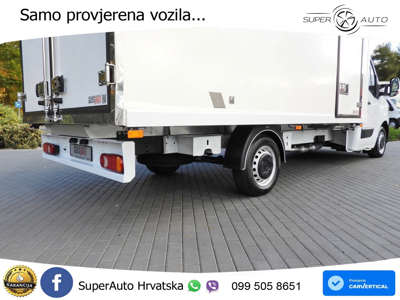Renault MASTER KÜHLKOFFER -5C 8 PALETTEN HEIZFUNKTION 165 KS