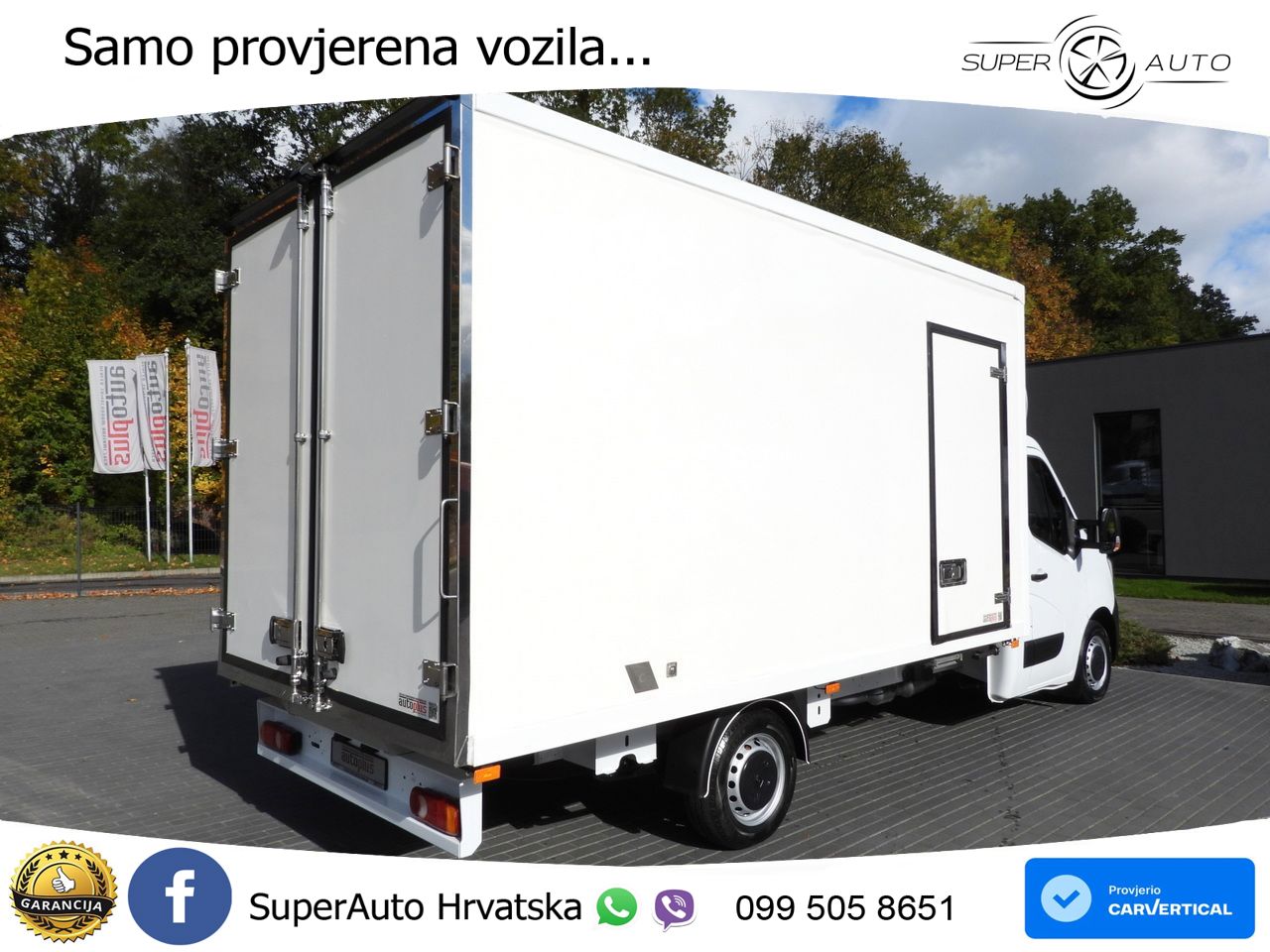 Renault MASTER KÜHLKOFFER -5C 8 PALETTEN HEIZFUNKTION 165 KS