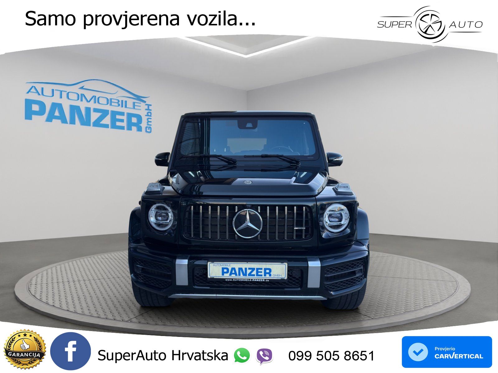 Mercedes AMG G 63 Long V8 (585 KS) 4MATIC 9G-TRONIC AMG SPEEDSHIFT PLUS Manufaktur ACC+GR SJED+360+PANO