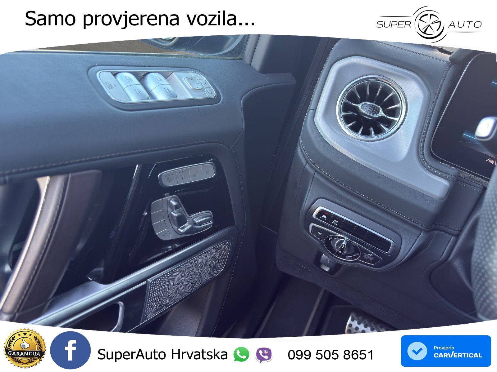 Mercedes AMG G 63 Long V8 (585 KS) 4MATIC 9G-TRONIC AMG SPEEDSHIFT PLUS Manufaktur ACC+GR SJED+360+PANO