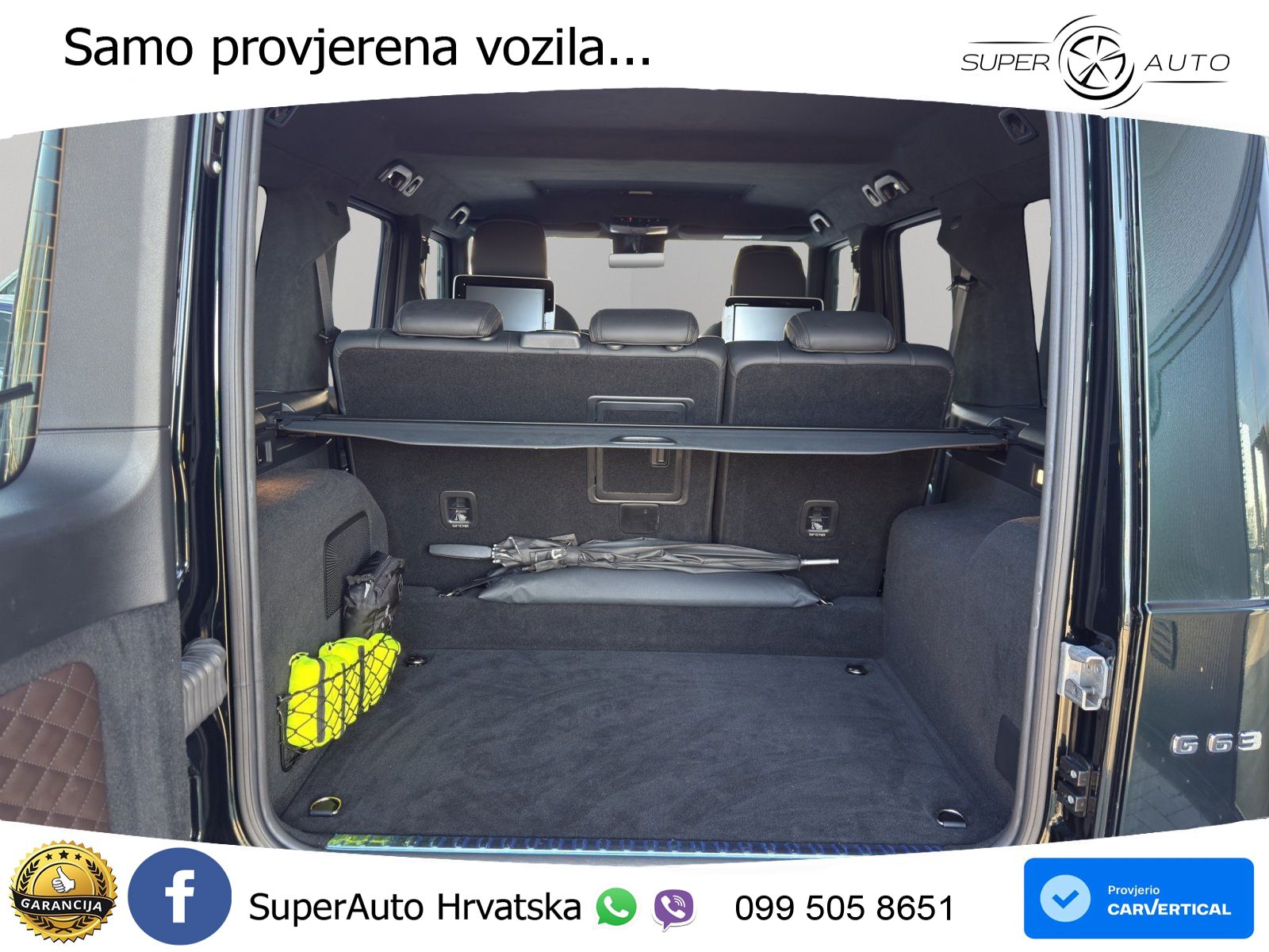 Mercedes AMG G 63 Long V8 (585 KS) 4MATIC 9G-TRONIC AMG SPEEDSHIFT PLUS Manufaktur ACC+GR SJED+360+PANO