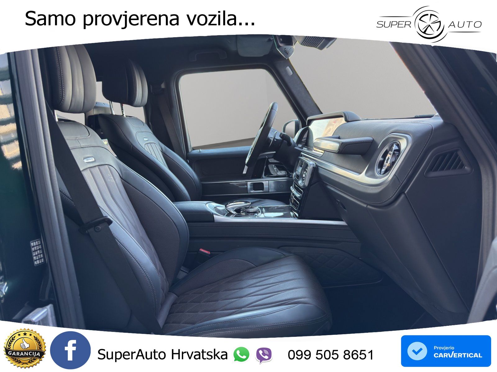 Mercedes AMG G 63 Long V8 (585 KS) 4MATIC 9G-TRONIC AMG SPEEDSHIFT PLUS Manufaktur ACC+GR SJED+360+PANO