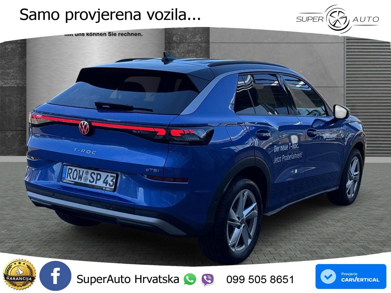 Volkswagen T-Roc II 1.5 eTSI (150 KS)  DSG LED+GR SJED+ACC