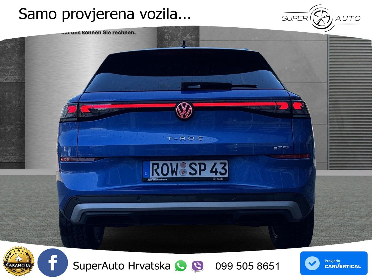 Volkswagen T-Roc II 1.5 eTSI (150 KS)  DSG LED+GR SJED+ACC