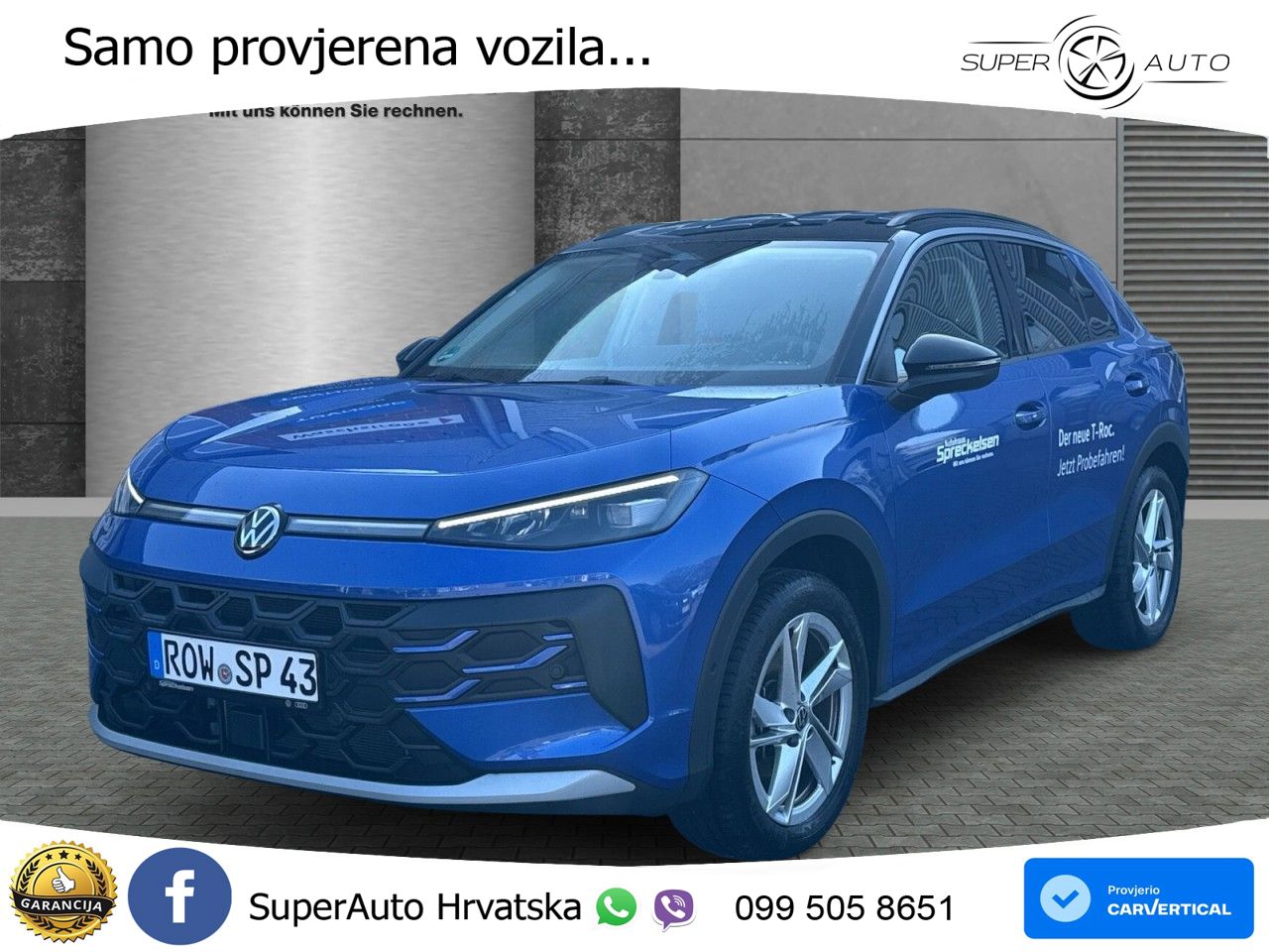 Volkswagen T-Roc II 1.5 eTSI (150 KS)  DSG LED+GR SJED+ACC