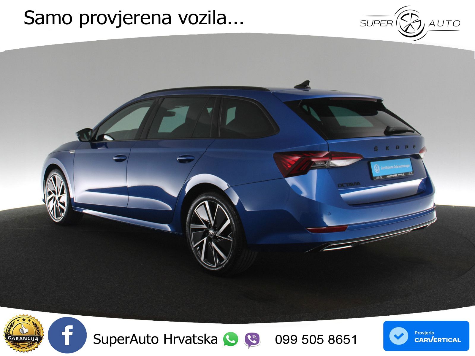 Škoda Octavia Combi 2.0 TDI (150 KS) DSG SportLine