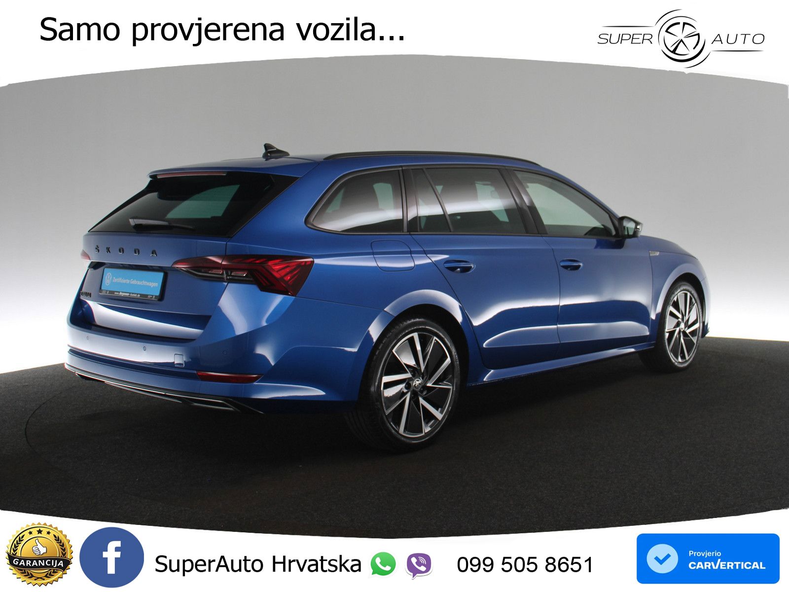 Škoda Octavia Combi 2.0 TDI (150 KS) DSG SportLine