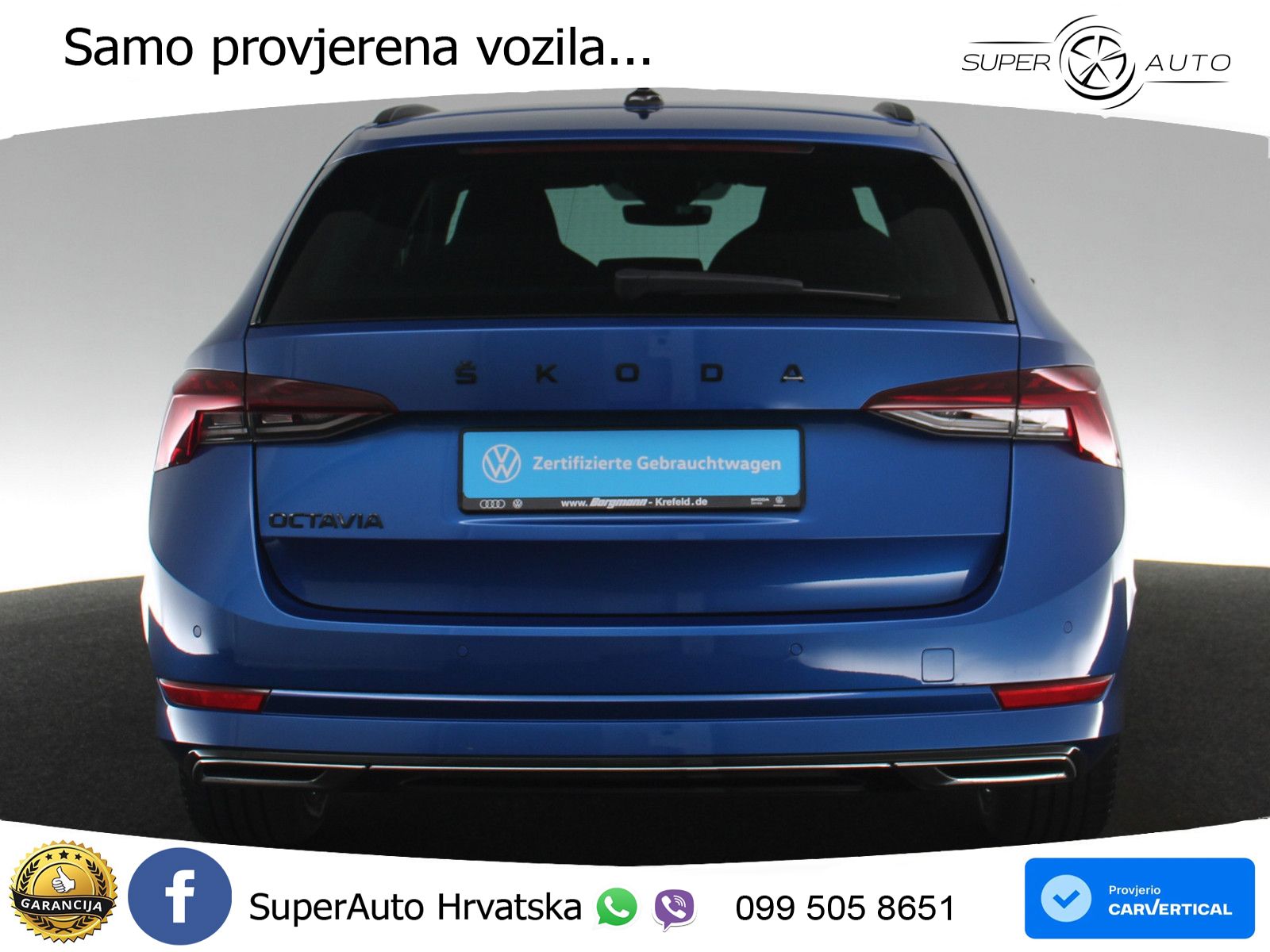 Škoda Octavia Combi 2.0 TDI (150 KS) DSG SportLine