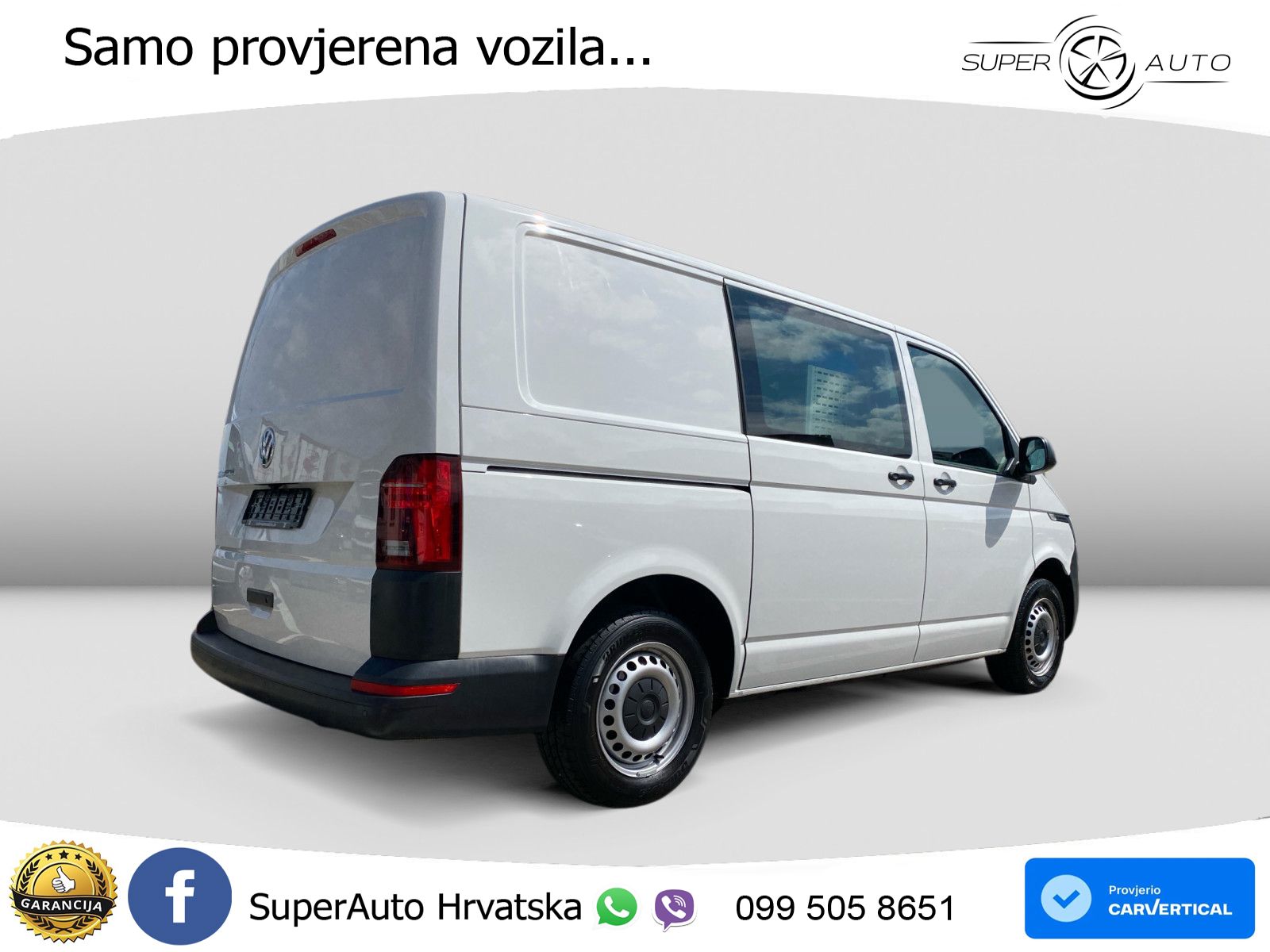 Volkswagen T6.1 Transporter ACC LED Standheizung Sortimo We 150 KS