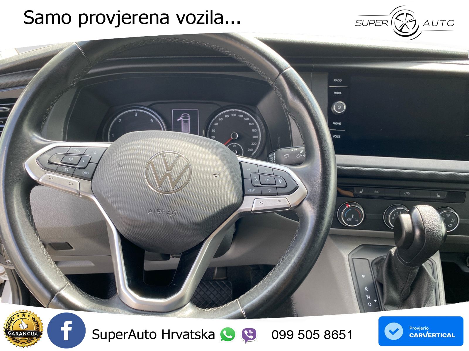 Volkswagen T6.1 Transporter ACC LED Standheizung Sortimo We 150 KS