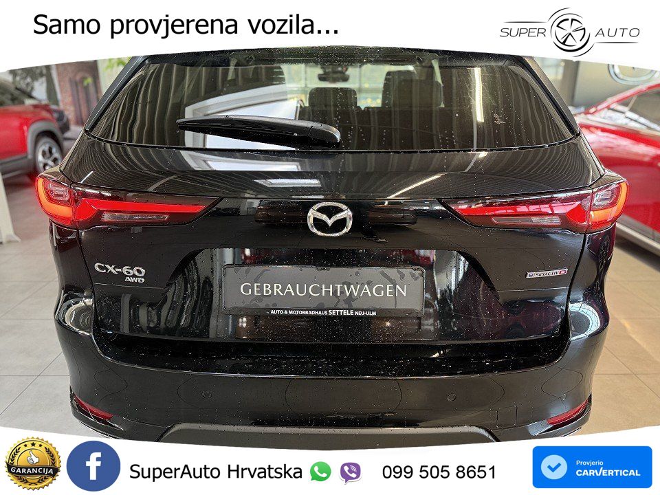 Mazda CX-60 3.3 e-Skyactiv D (254 KS) AWD Automatic MATRIX+GR SJED+KAM