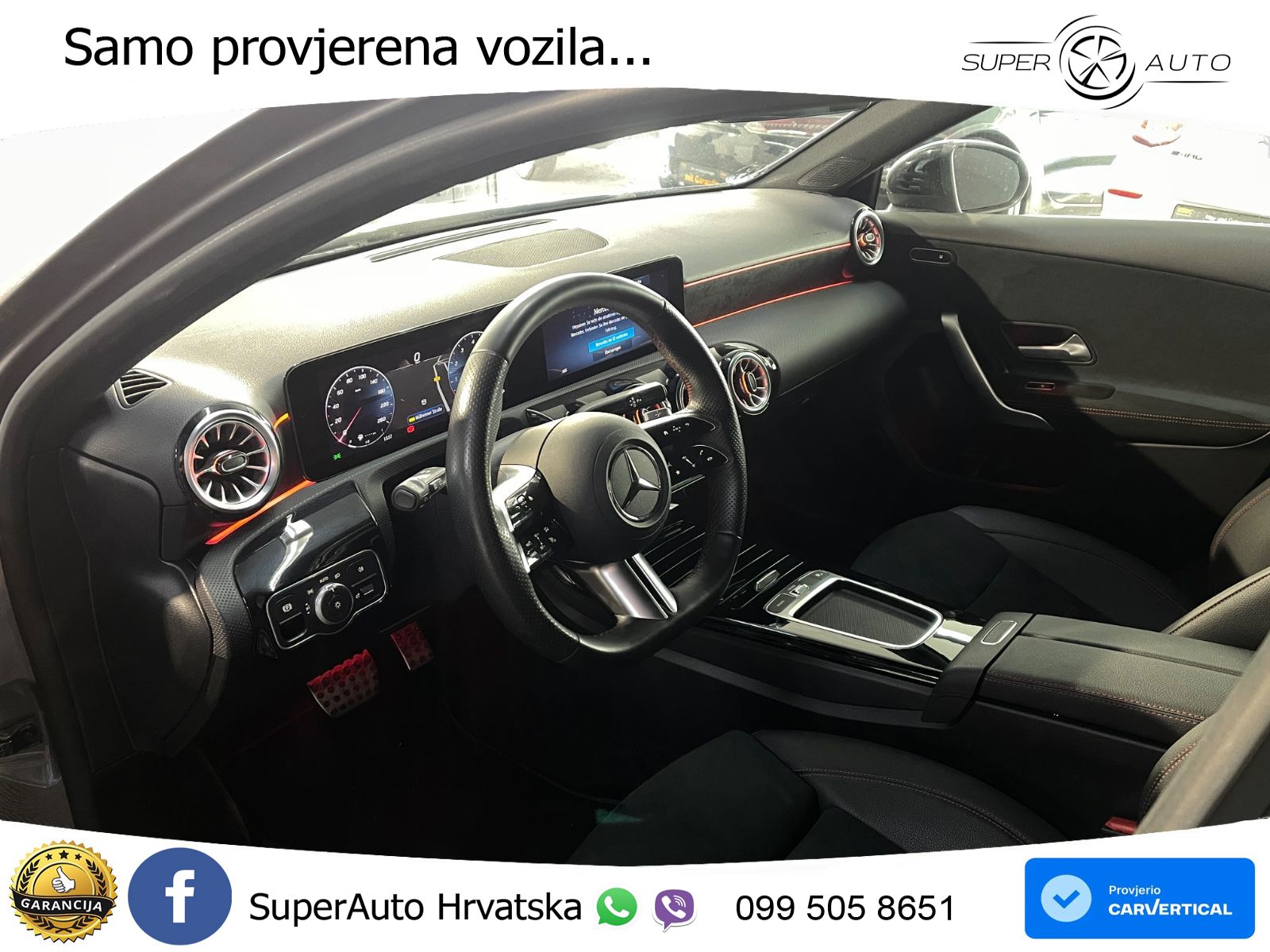 Mercedes-Benz A 180 7G-DCT AMG LED+GR SJED+ACC