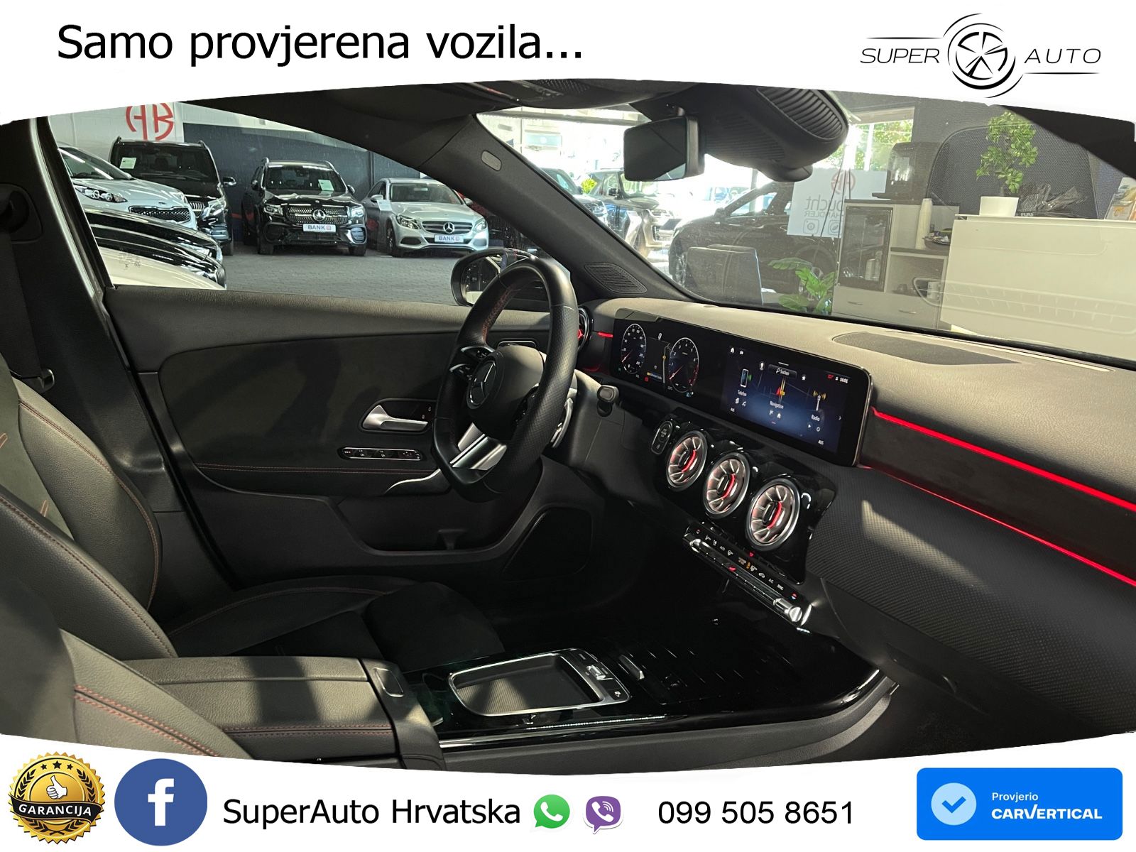 Mercedes-Benz A 180 7G-DCT AMG LED+GR SJED+ACC