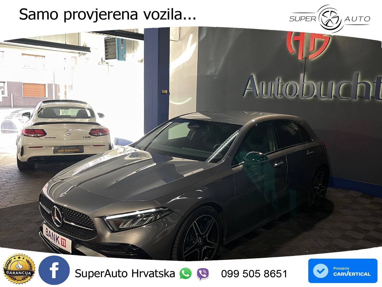 Mercedes-Benz A 180 7G-DCT AMG LED+GR SJED+ACC