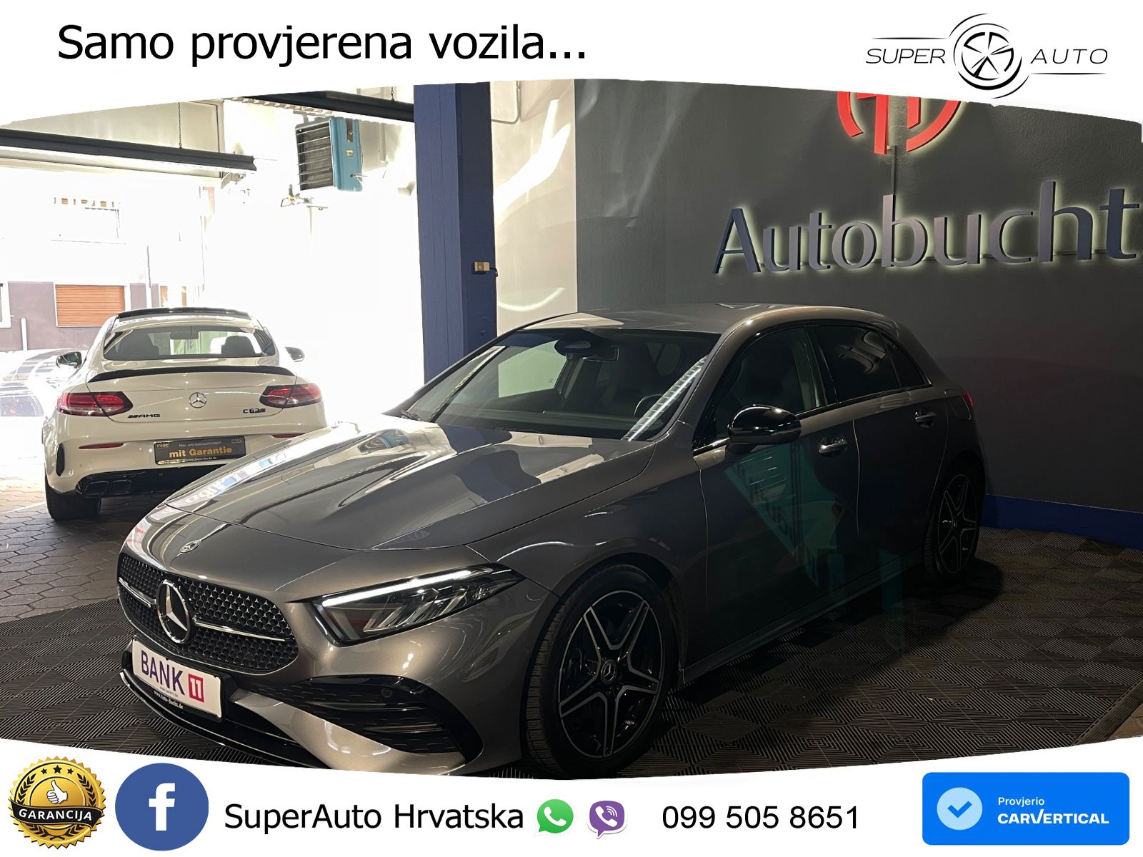 Mercedes-Benz A 180 7G-DCT AMG LED+GR SJED+ACC