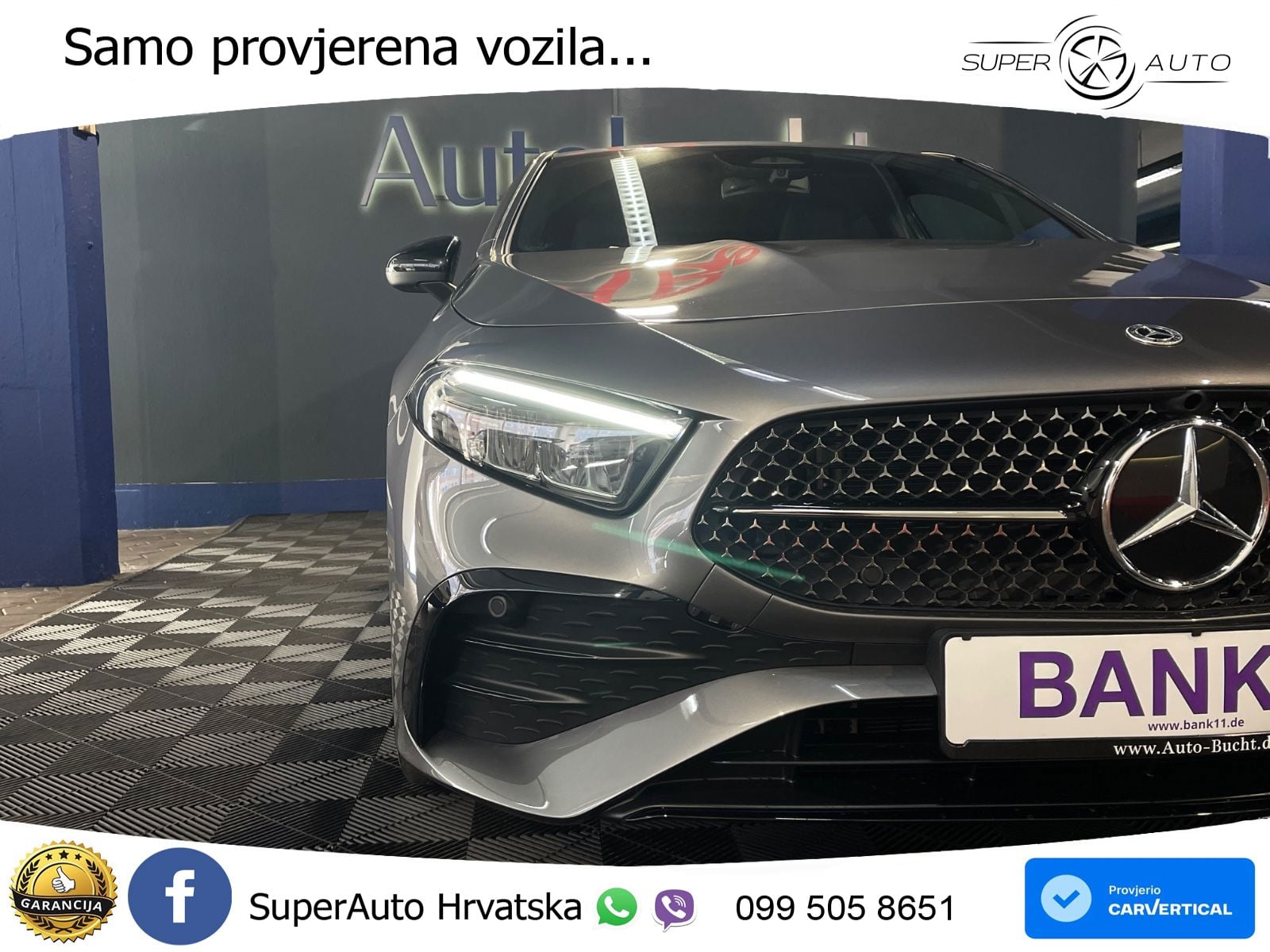 Mercedes-Benz A 180 7G-DCT AMG LED+GR SJED+ACC