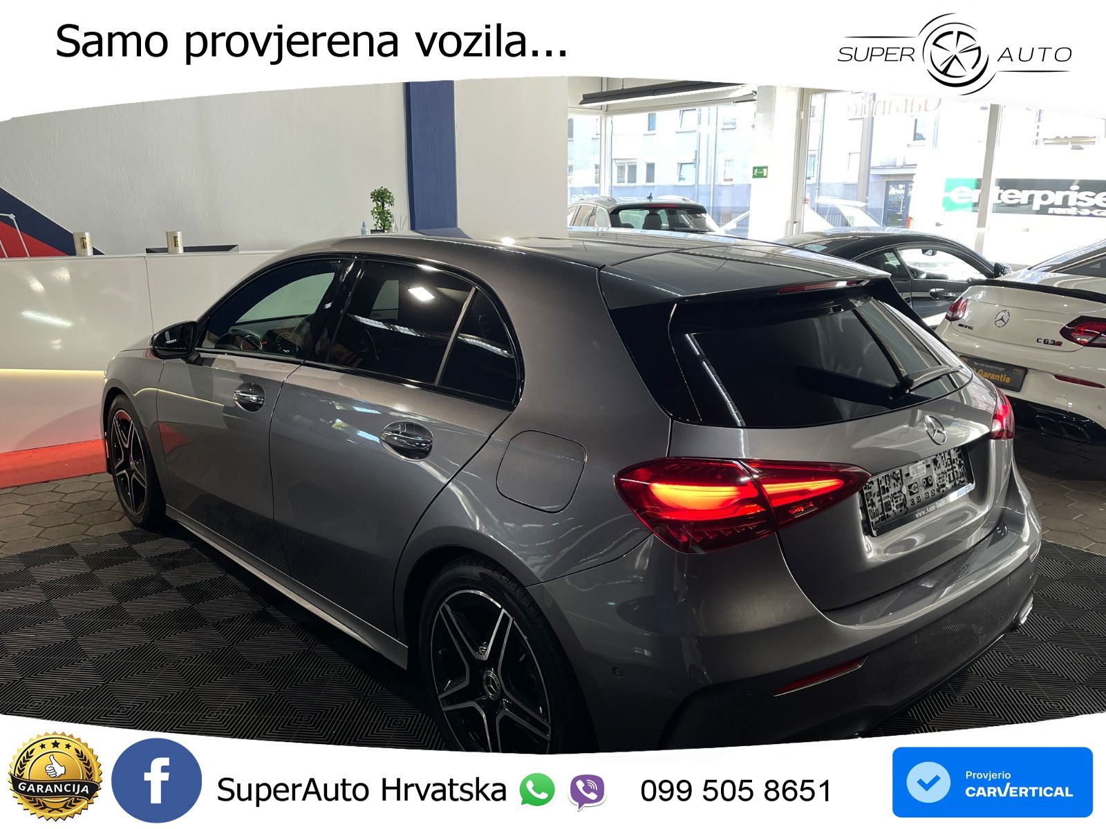 Mercedes-Benz A 180 7G-DCT AMG LED+GR SJED+ACC