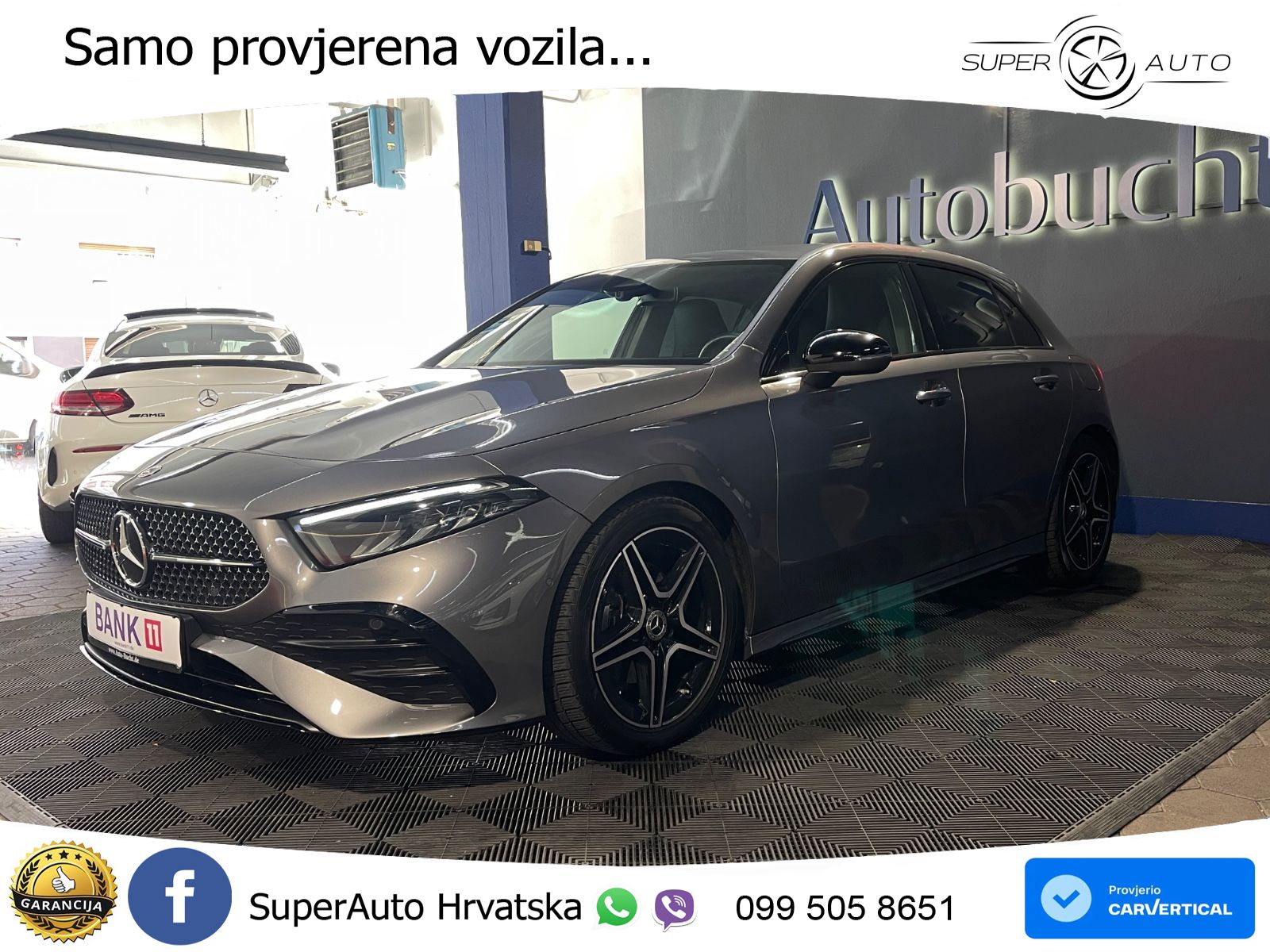 Mercedes-Benz A 180 7G-DCT AMG LED+GR SJED+ACC