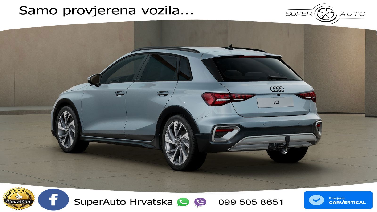 Audi A3 allstreet 35 TDI (150 KS) S tronic LED+GR SJED+ACC