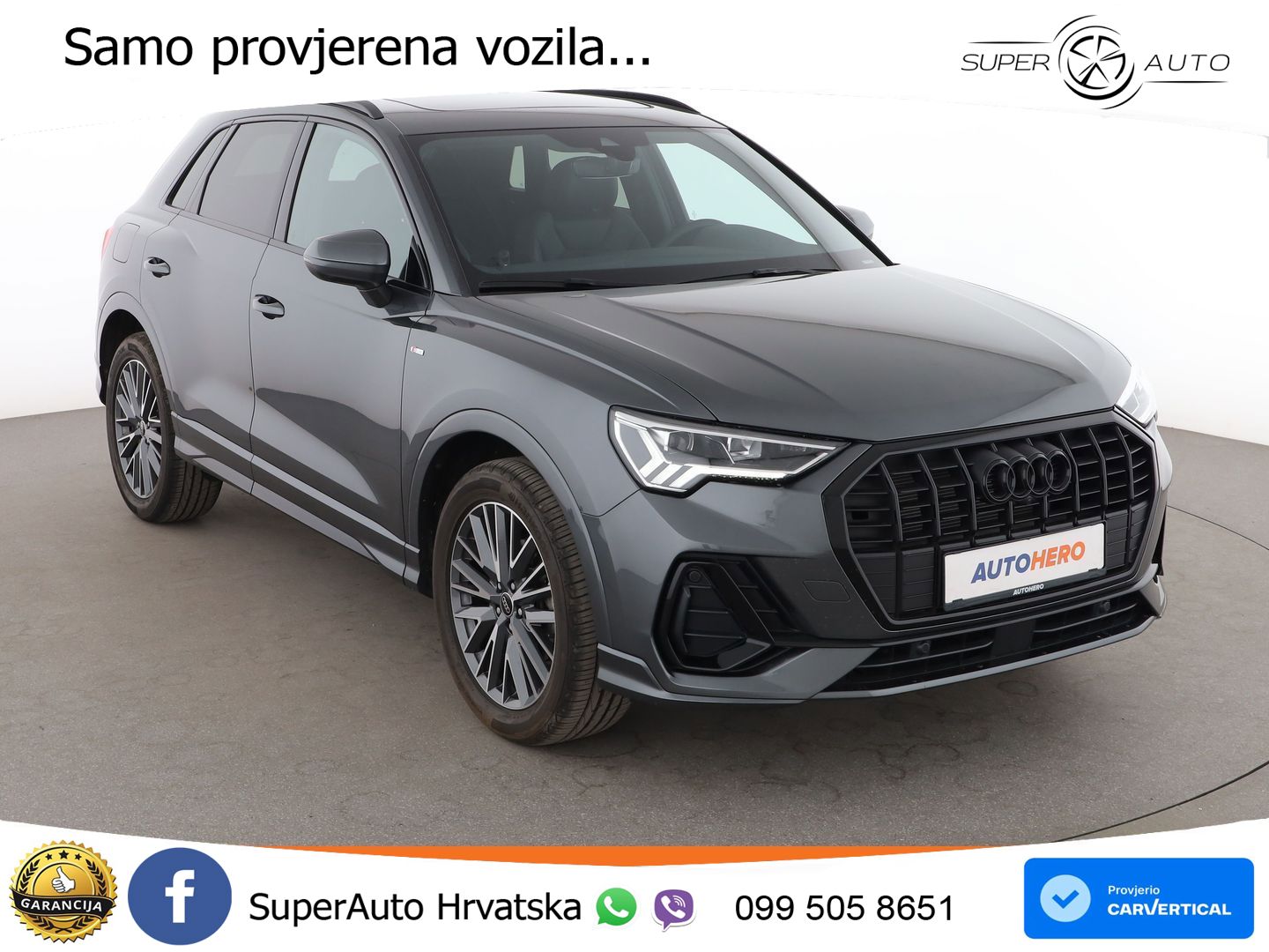 Audi Q3 35 TFSI (150 KS) S tronic S line LED+GR SJED+ACC