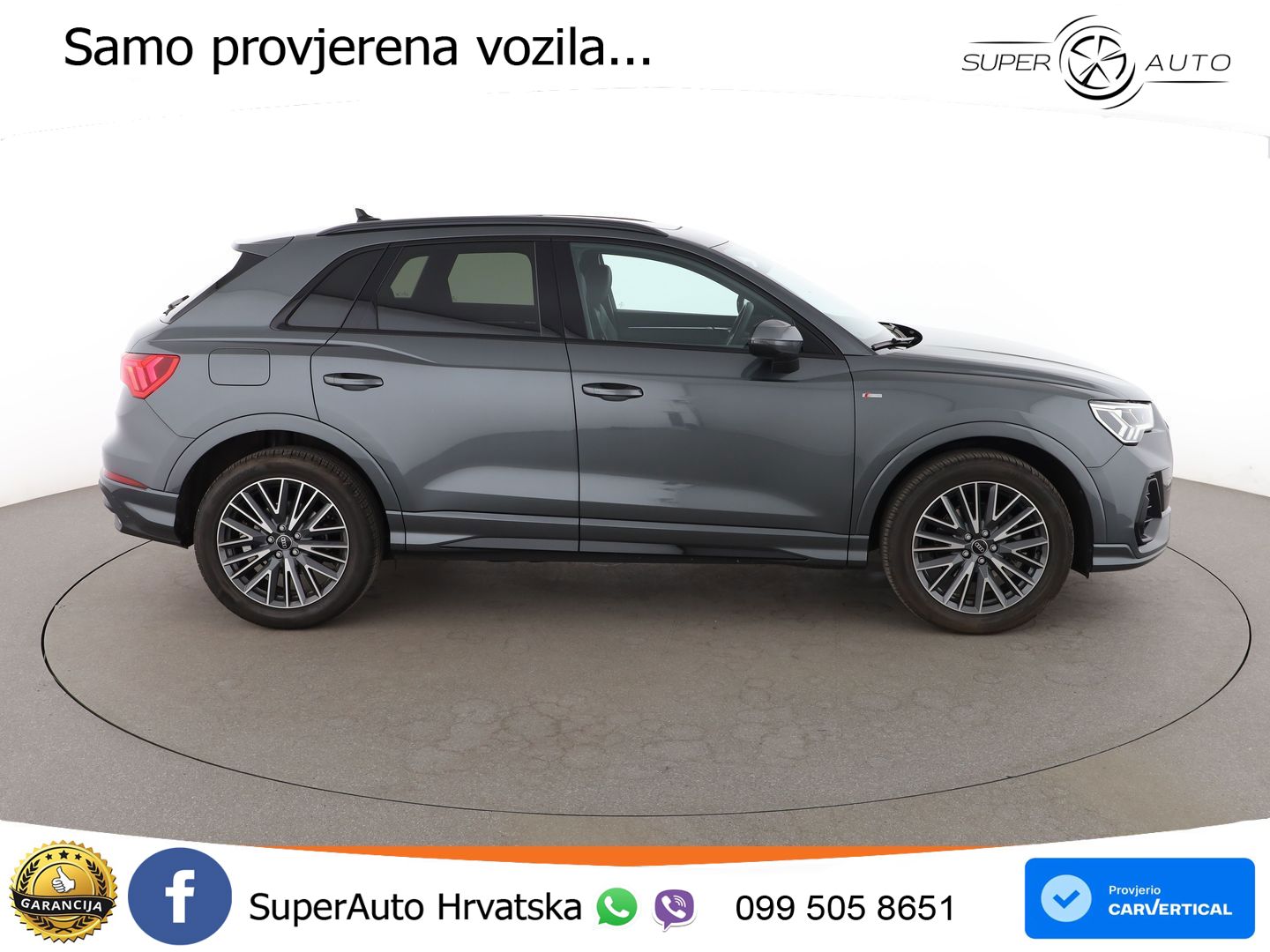 Audi Q3 35 TFSI (150 KS) S tronic S line LED+GR SJED+ACC