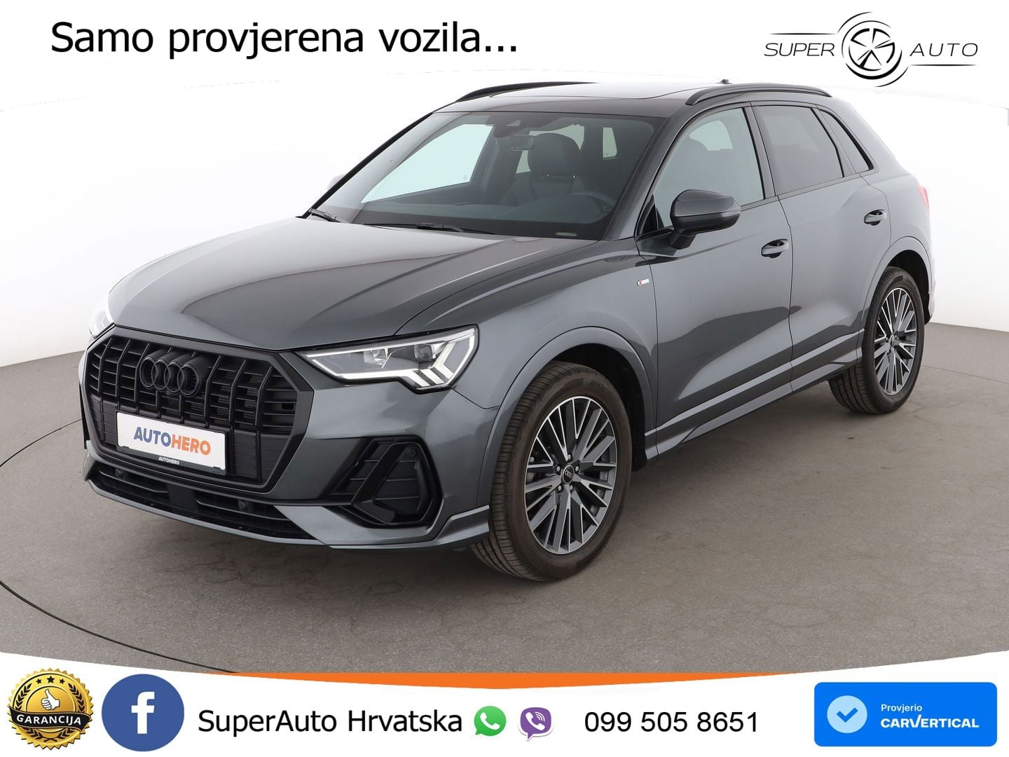 Audi Q3 35 TFSI (150 KS) S tronic S line LED+GR SJED+ACC