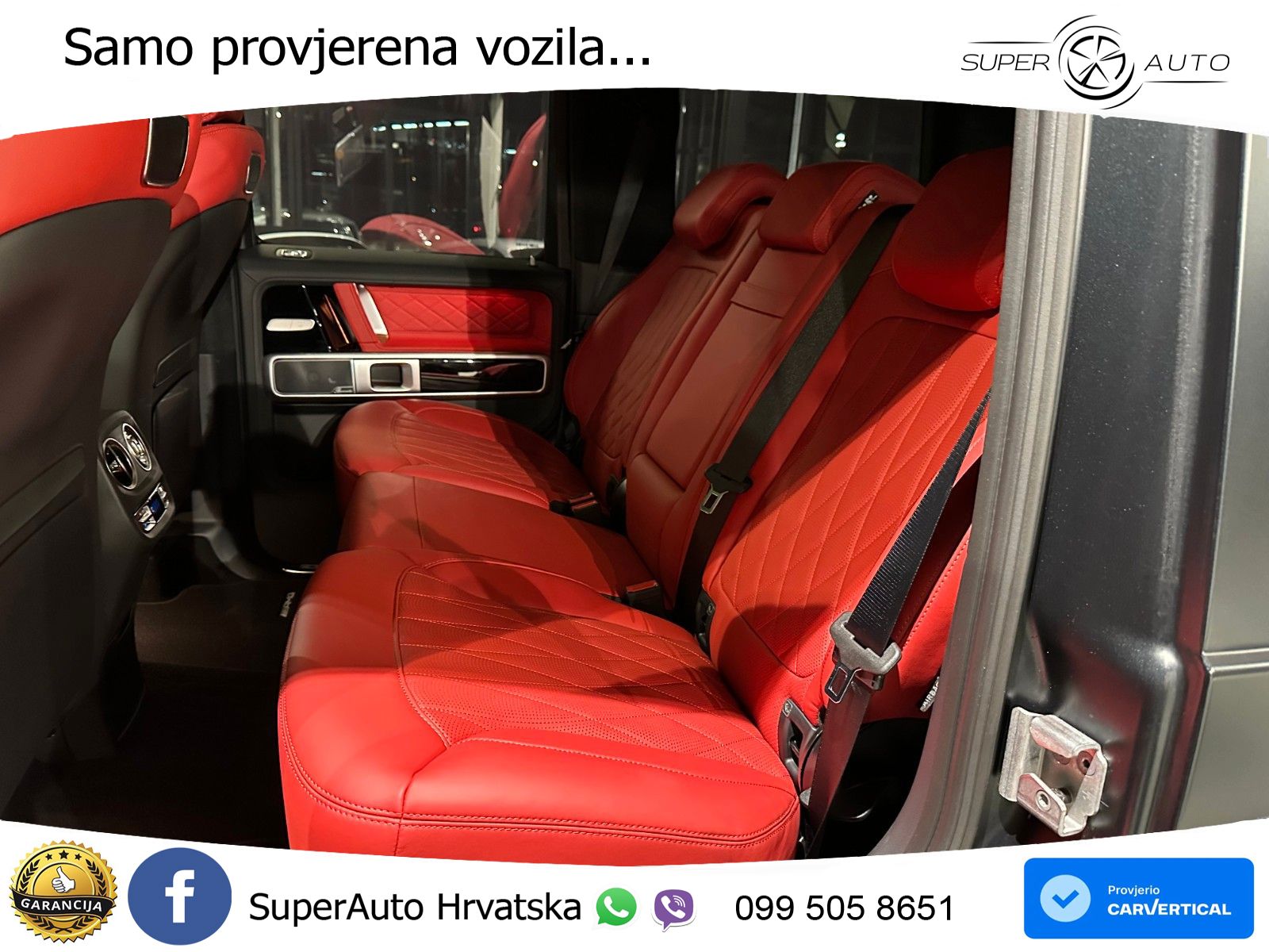 Mercedes AMG G 63 Long V8 (585 KS) 4MATIC 9G-TRONIC AMG SPEEDSHIFT PLUS LED+GR SJED+ACC