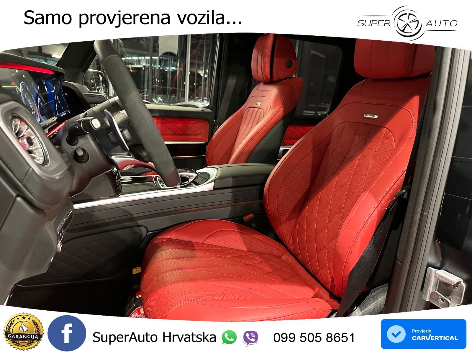 Mercedes AMG G 63 Long V8 (585 KS) 4MATIC 9G-TRONIC AMG SPEEDSHIFT PLUS LED+GR SJED+ACC