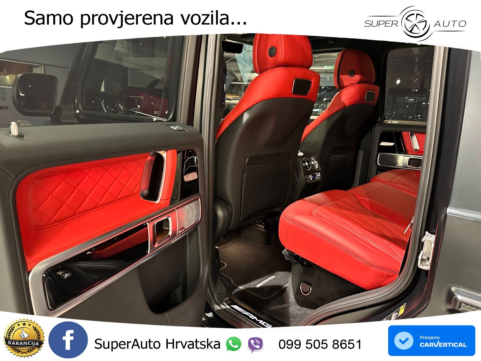 Mercedes AMG G 63 Long V8 (585 KS) 4MATIC 9G-TRONIC AMG SPEEDSHIFT PLUS LED+GR SJED+ACC