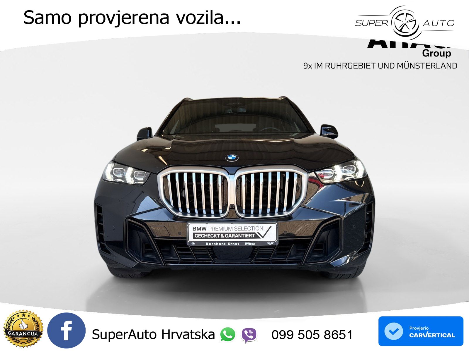BMW X5 30d (298 KS) xDrive Steptronic M Sport ZRAČNI+ACC+GR SJED+KAM+PANO