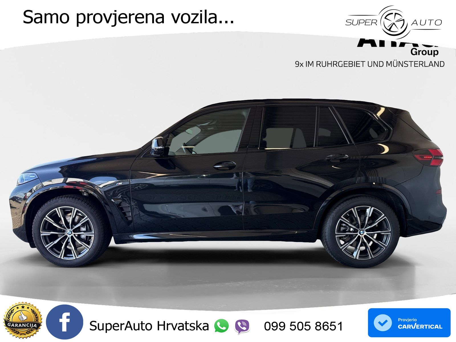 BMW X5 30d (298 KS) xDrive Steptronic M Sport ZRAČNI+ACC+GR SJED+KAM+PANO