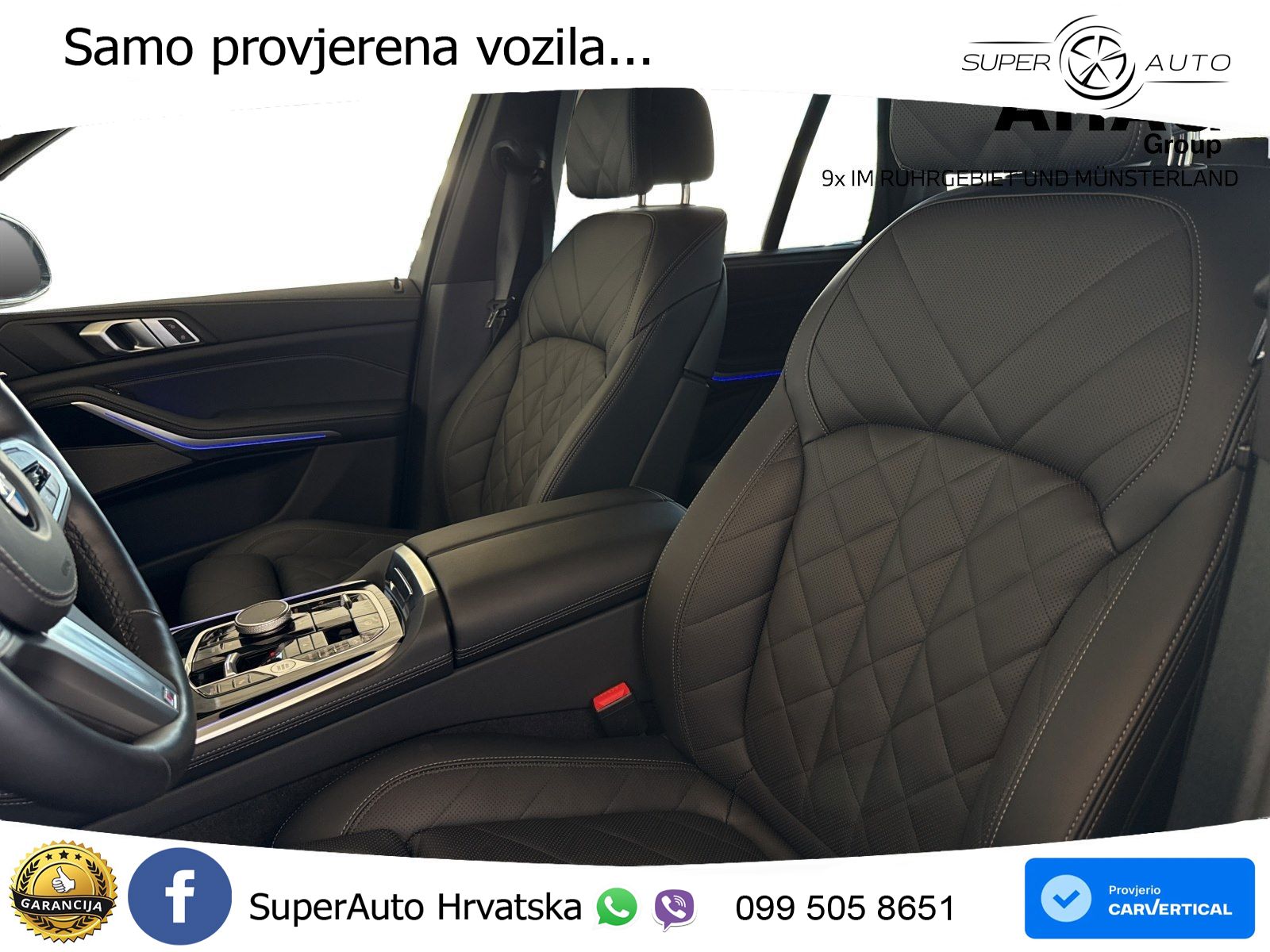 BMW X5 30d (298 KS) xDrive Steptronic M Sport ZRAČNI+ACC+GR SJED+KAM+PANO