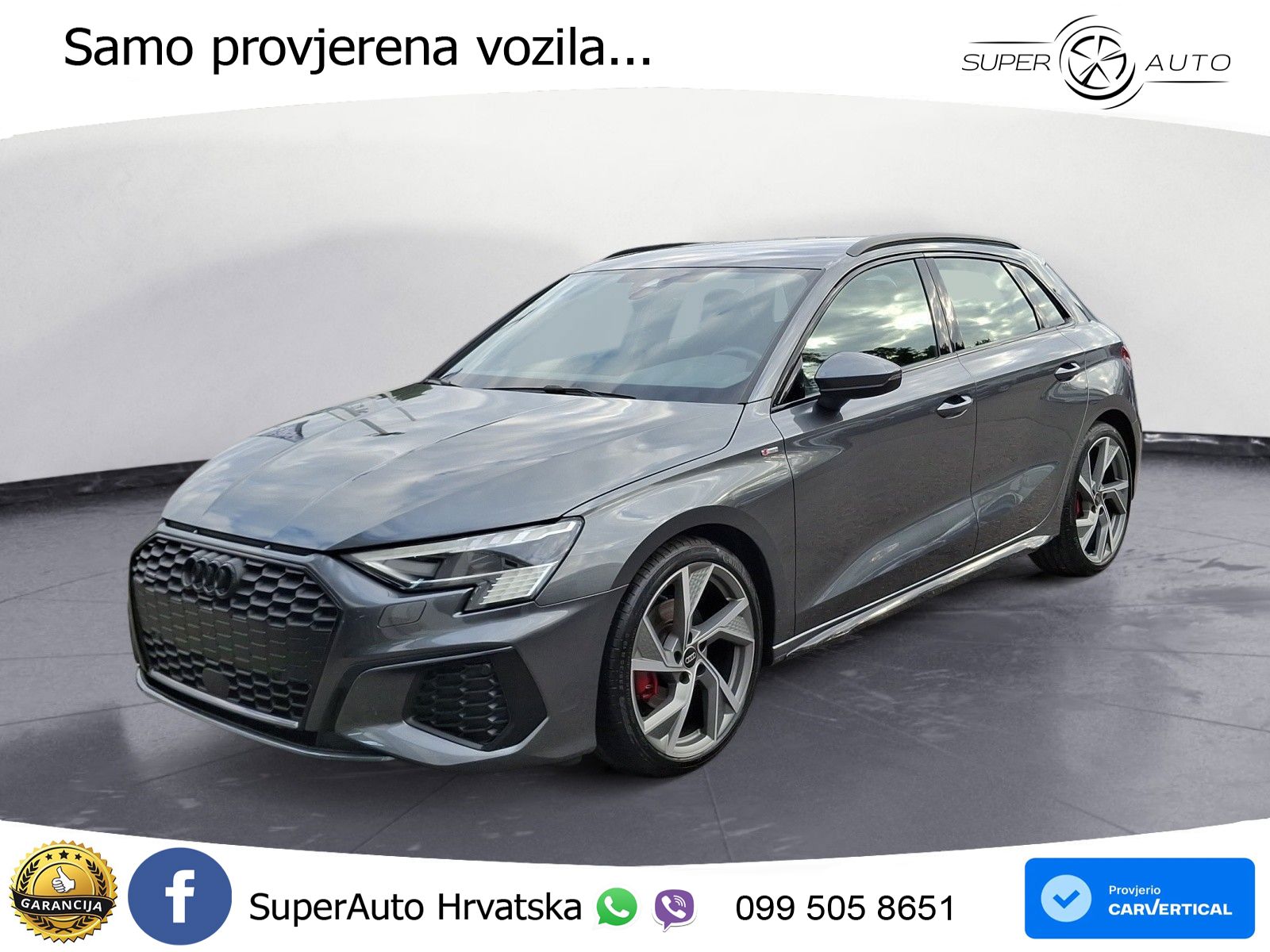 Audi A3 40 TFSI (190 KS) quattro S tronic S line MATRIX+GR SJED+KAM