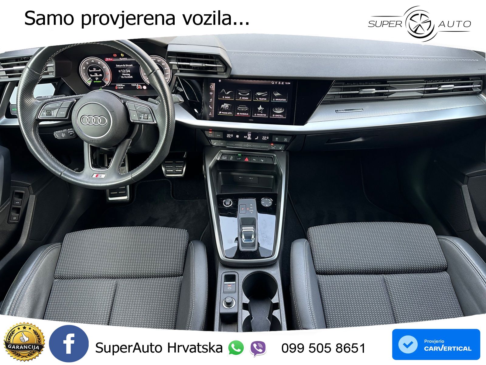 Audi A3 40 TFSIe (204 KS) S tronic LED+GR SJED+ACC