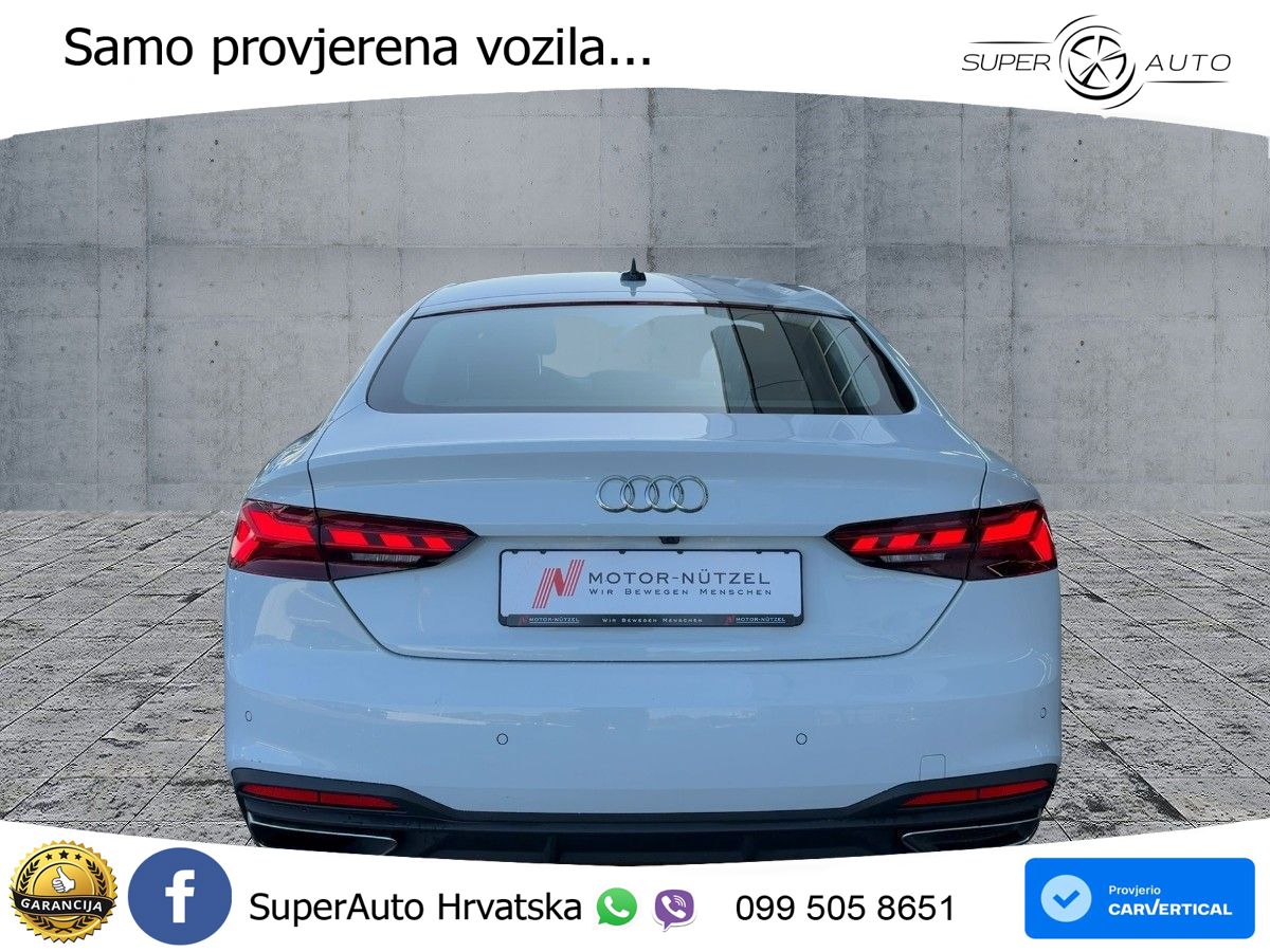Audi A5 Sportback 35 TDI (163 KS) S tronic MATRIX+GR SJED+KAM