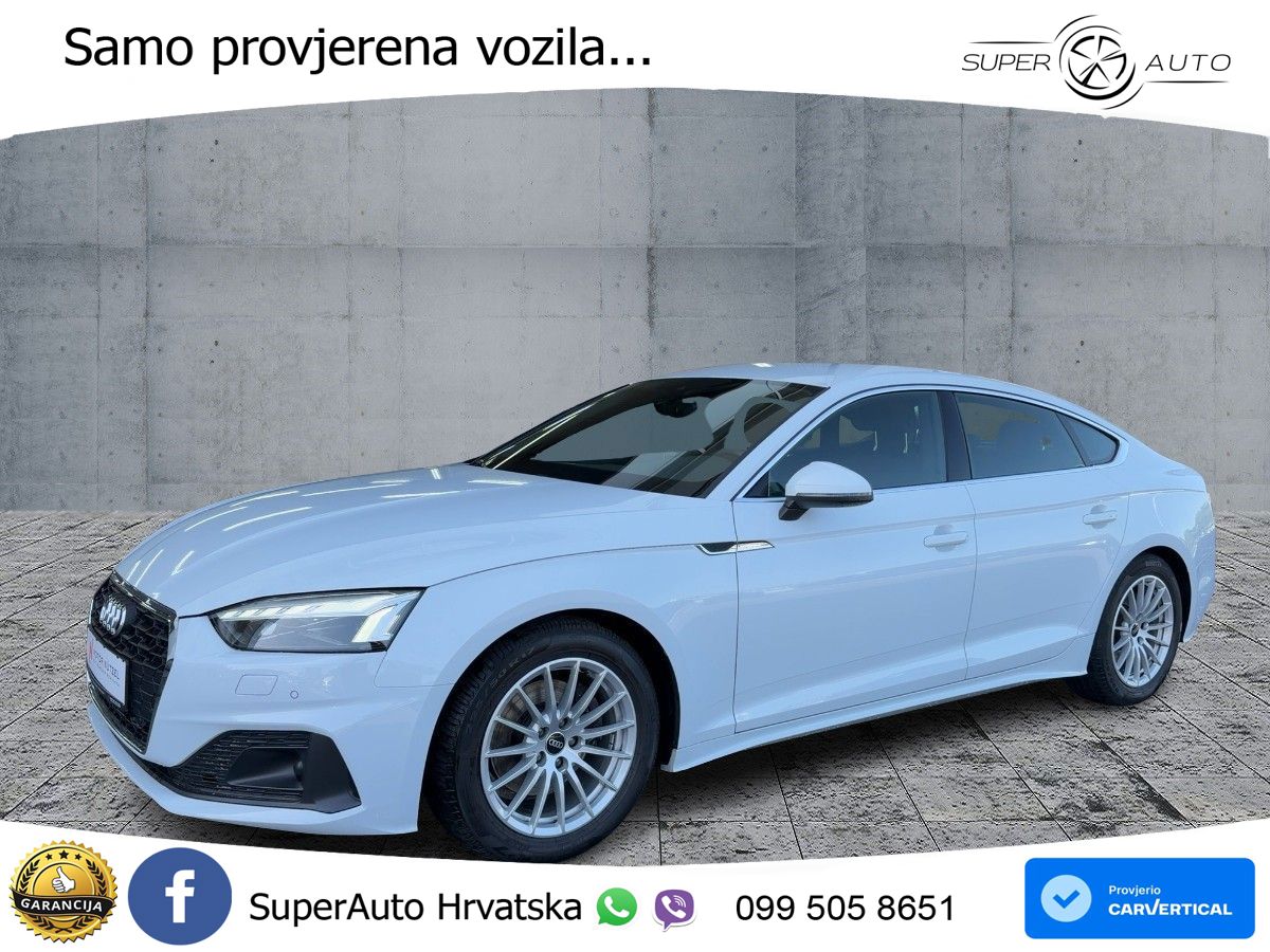 Audi A5 Sportback 35 TDI (163 KS) S tronic MATRIX+GR SJED+KAM