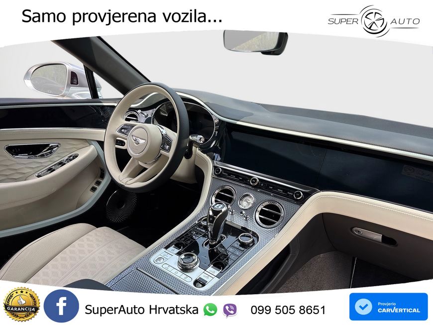 Bentley Continental GTC IV 4.0 V8 TFSi (782 KS) AWD DCT LED+GR SJED+ACC