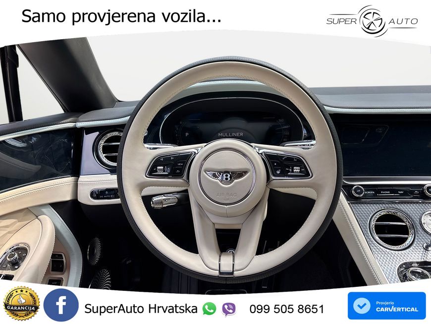 Bentley Continental GTC IV 4.0 V8 TFSi (782 KS) AWD DCT LED+GR SJED+ACC