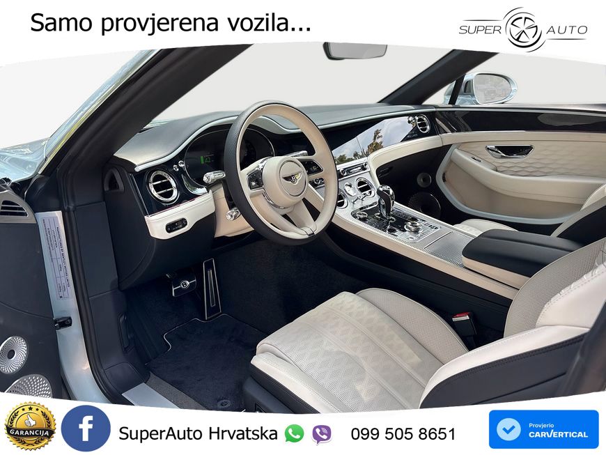 Bentley Continental GTC IV 4.0 V8 TFSi (782 KS) AWD DCT LED+GR SJED+ACC