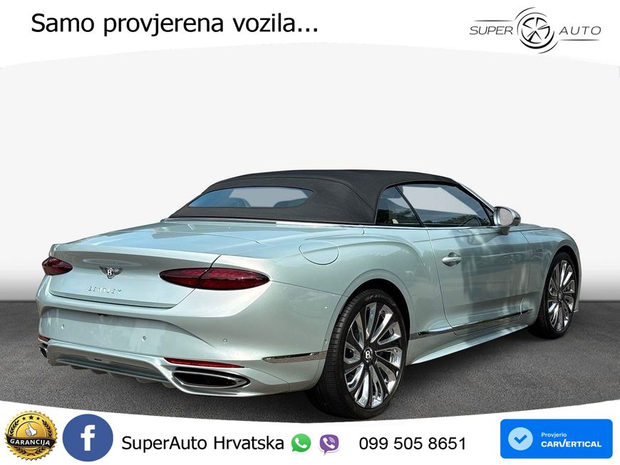 Bentley Continental GTC IV 4.0 V8 TFSi (782 KS) AWD DCT LED+GR SJED+ACC