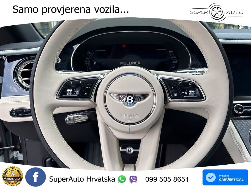 Bentley Continental GTC IV 4.0 V8 TFSi (782 KS) AWD DCT LED+GR SJED+ACC