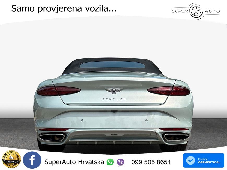 Bentley Continental GTC IV 4.0 V8 TFSi (782 KS) AWD DCT LED+GR SJED+ACC