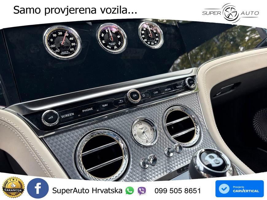 Bentley Continental GTC IV 4.0 V8 TFSi (782 KS) AWD DCT LED+GR SJED+ACC