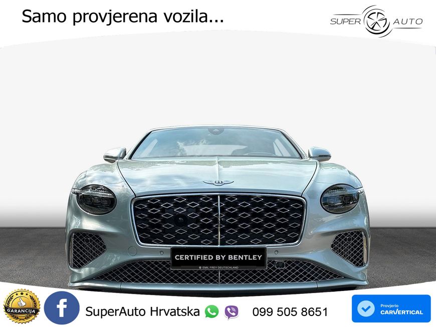 Bentley Continental GTC IV 4.0 V8 TFSi (782 KS) AWD DCT LED+GR SJED+ACC