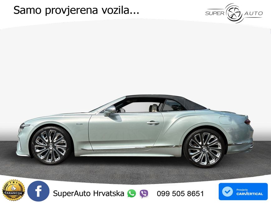Bentley Continental GTC IV 4.0 V8 TFSi (782 KS) AWD DCT LED+GR SJED+ACC