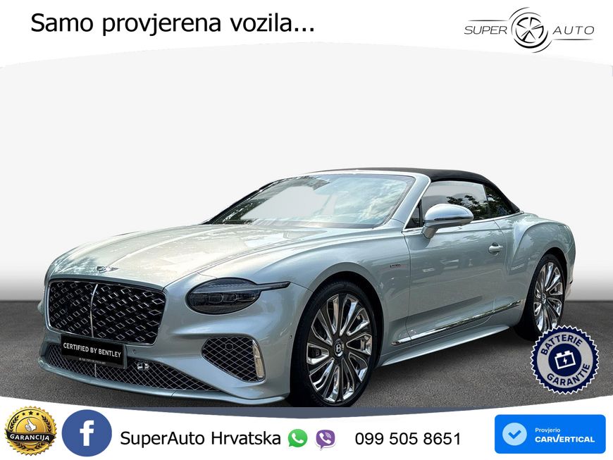 Bentley Continental GTC IV 4.0 V8 TFSi (782 KS) AWD DCT LED+GR SJED+ACC