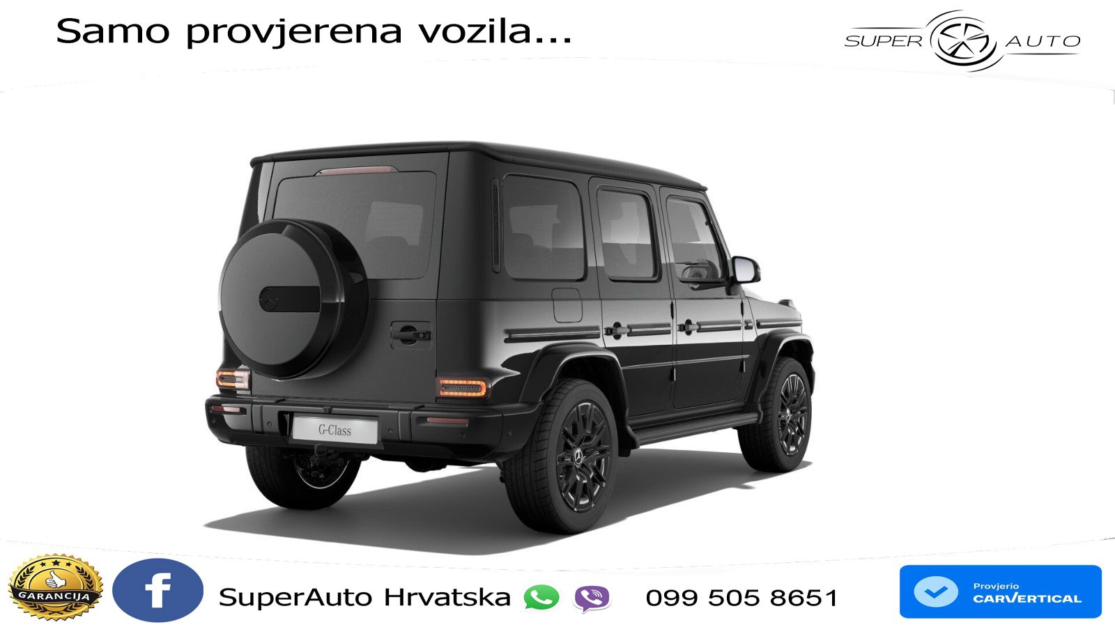 Mercedes G 450d Long (367 KS) 4MATIC 9G-TRONIC AMG LED+GR SJED+ACC