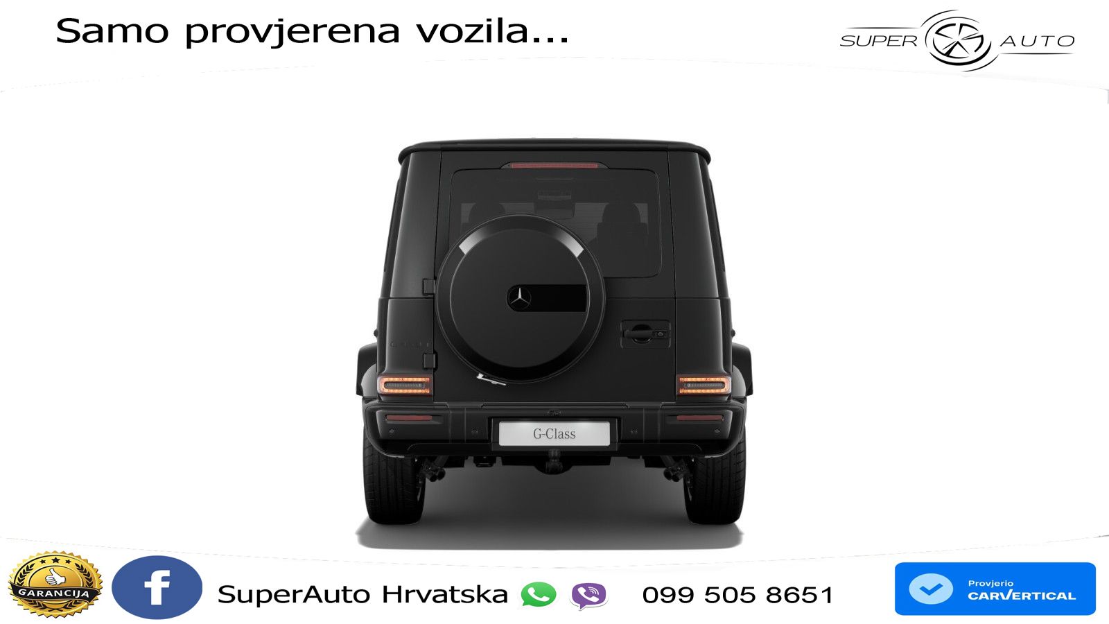 Mercedes G 450d Long (367 KS) 4MATIC 9G-TRONIC AMG LED+GR SJED+ACC