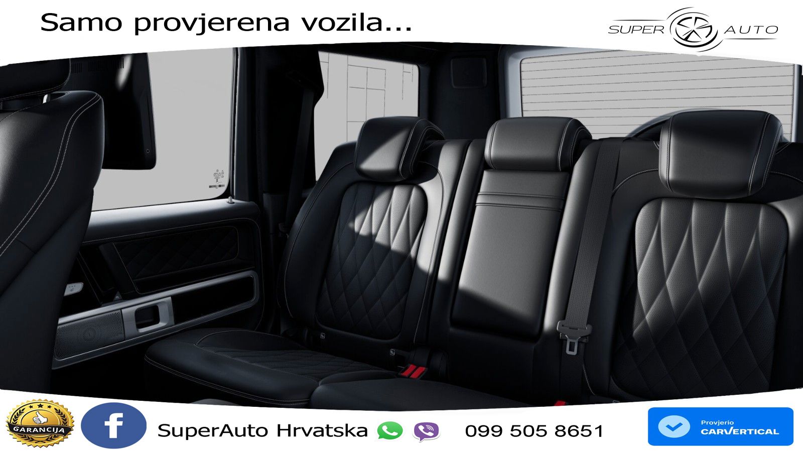 Mercedes G 450d Long (367 KS) 4MATIC 9G-TRONIC AMG LED+GR SJED+ACC