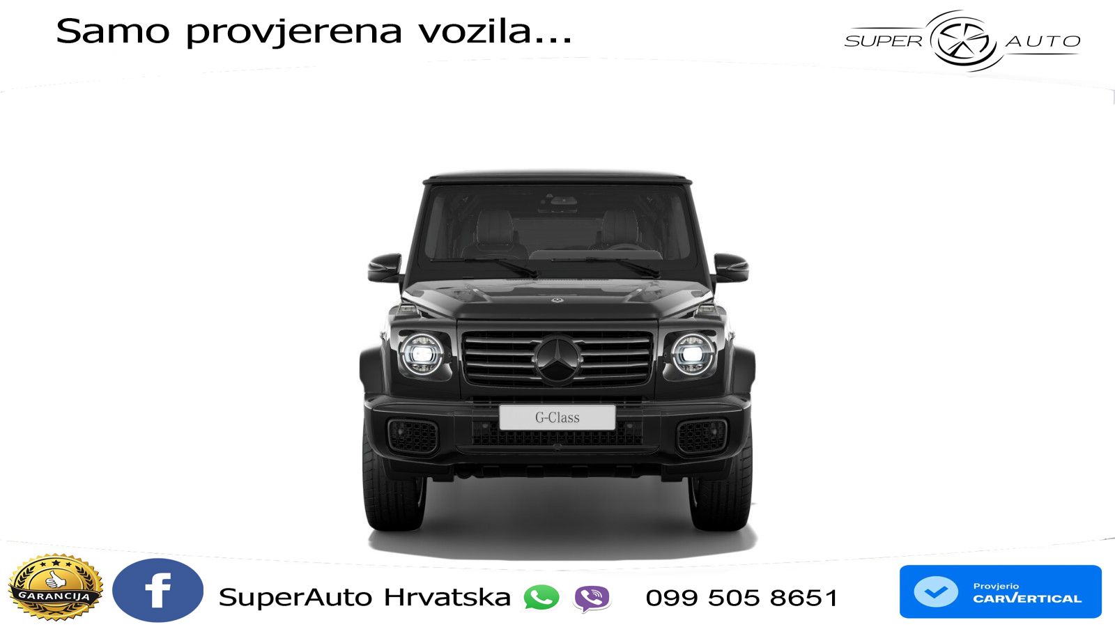 Mercedes G 450d Long (367 KS) 4MATIC 9G-TRONIC AMG LED+GR SJED+ACC